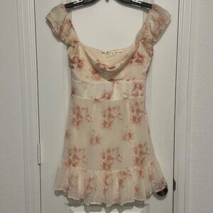 Mika & Gala Floral Off-Shoulder Dress Size 10
